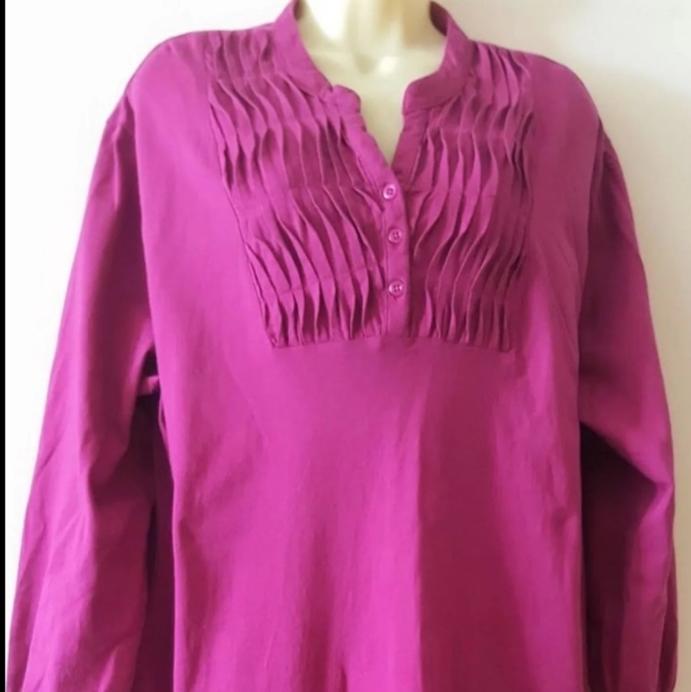 Vermont Country Store Nightgown 1X Full Length EUC